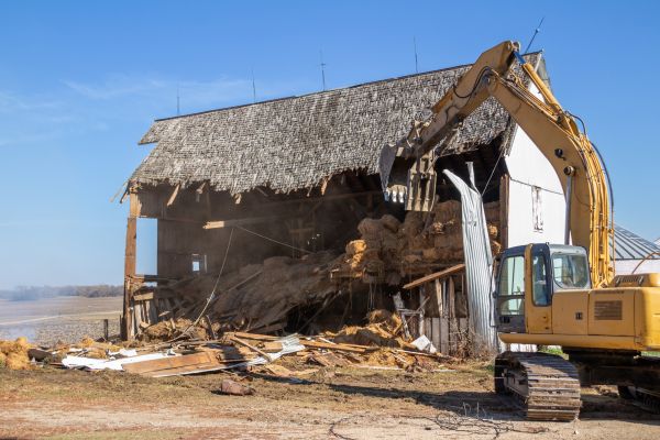 Barn Demolition in Concord
